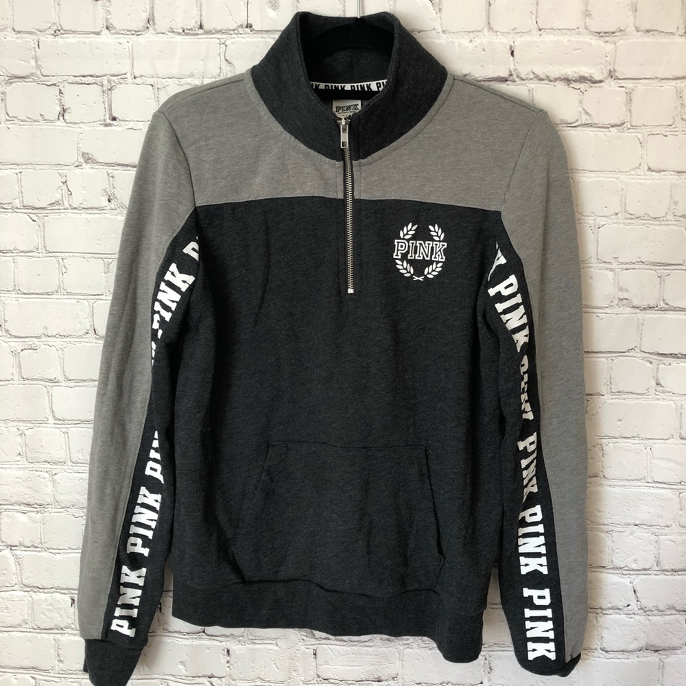 Victoria’s Secret pink half zip sweatshirt